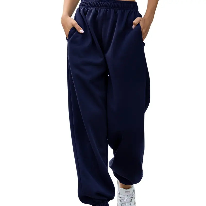 Women'S High Waisted Sweatpants Workout Active Joggers Pants Baggy Lounge Bottoms