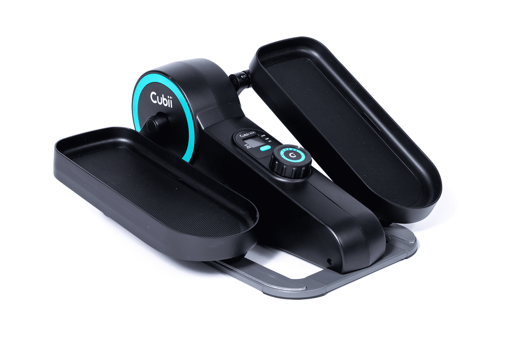 Transform Your Fitness Routine with the Move Under Desk Elliptical Bike - Portable, Adjustable, and Perfect for Any Space