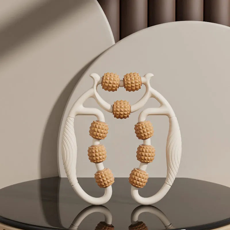 9/18/29Rounds Massage Roller of Circular Leg Slimming Leg Massager Muscle Stretching Equipment Circular Leg Clamp