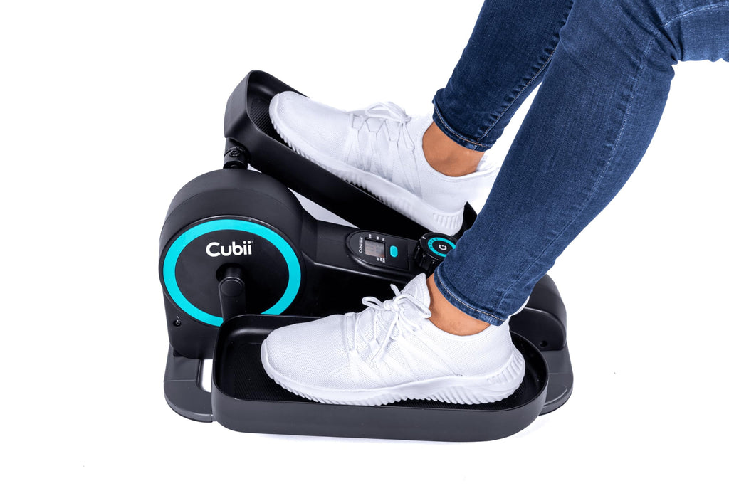 Transform Your Fitness Routine with the Move Under Desk Elliptical Bike - Portable, Adjustable, and Perfect for Any Space