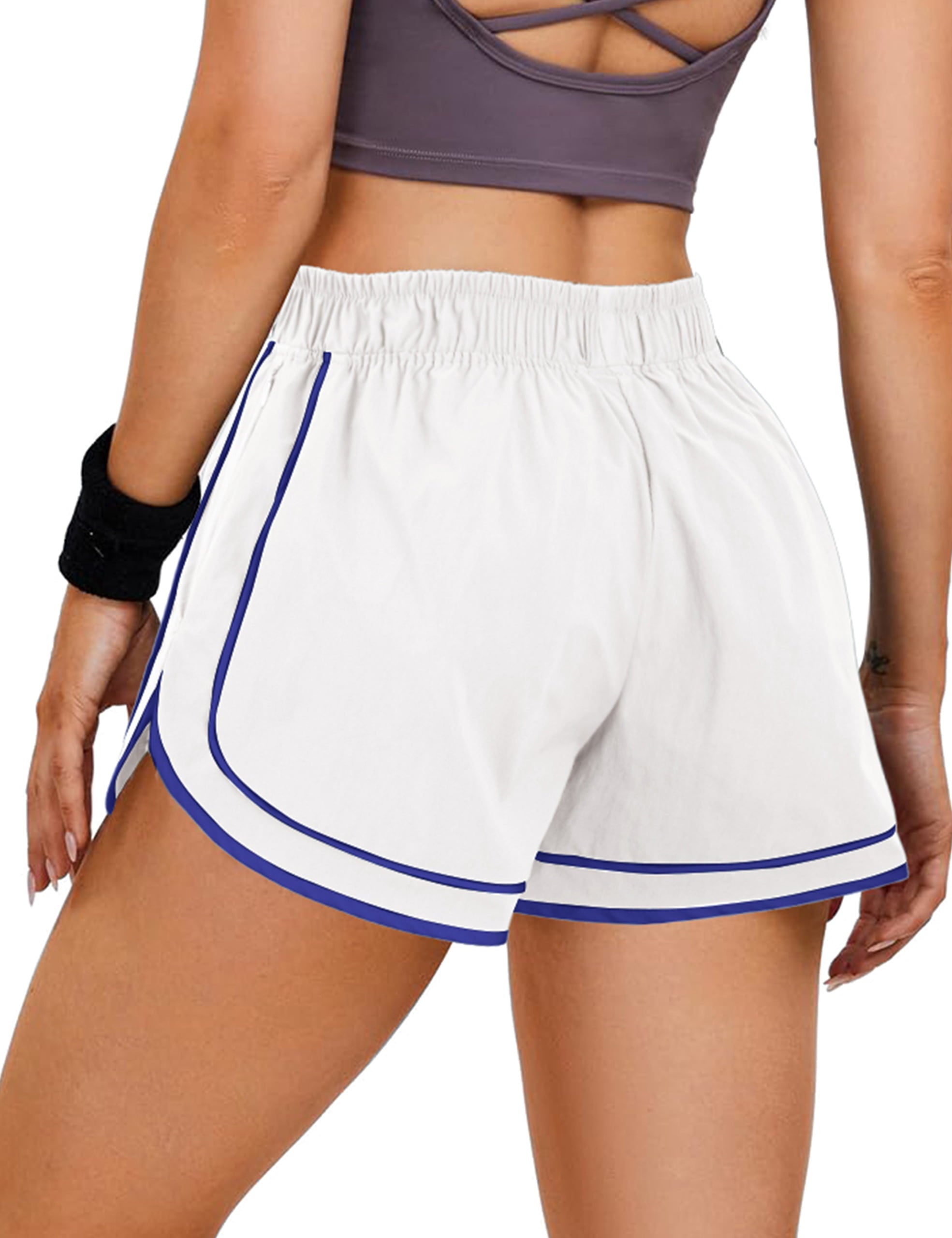 Womens Athletic Shorts Lightweight Shorts for Women Quick Dry Workout Shorts with Pocket