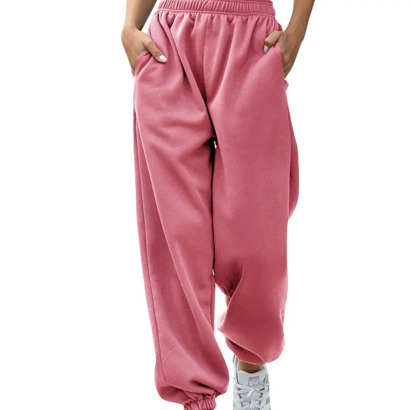 Women'S High Waisted Sweatpants Workout Active Joggers Pants Baggy Lounge Bottoms