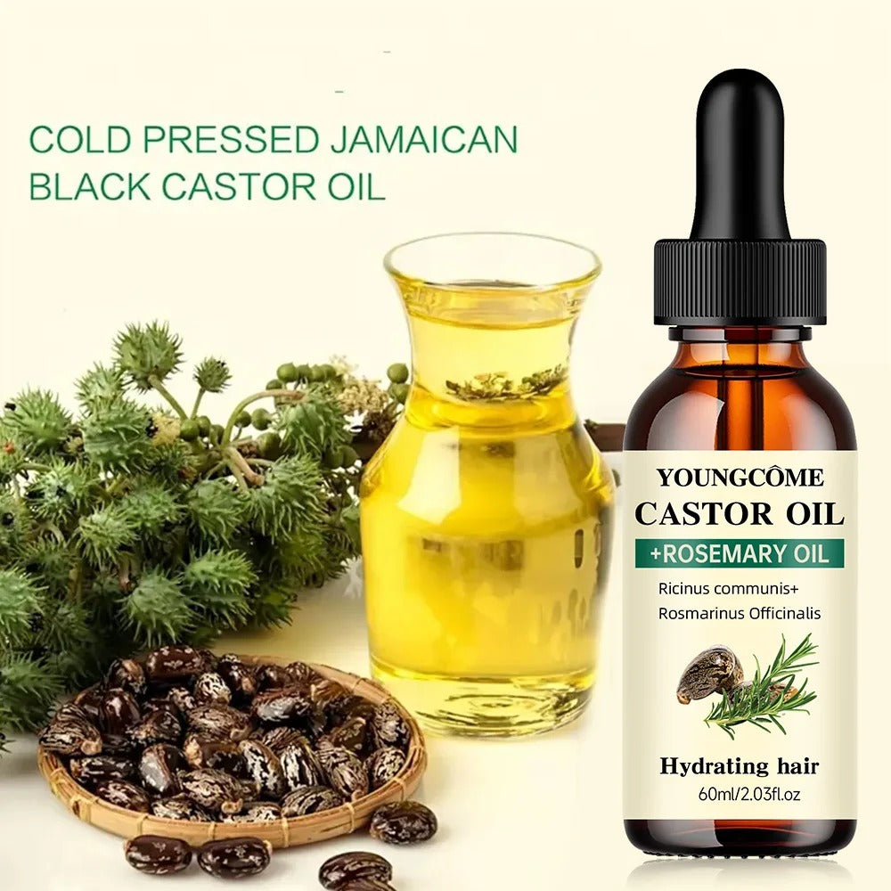 Mix Castor Oil and Rosemary Oil