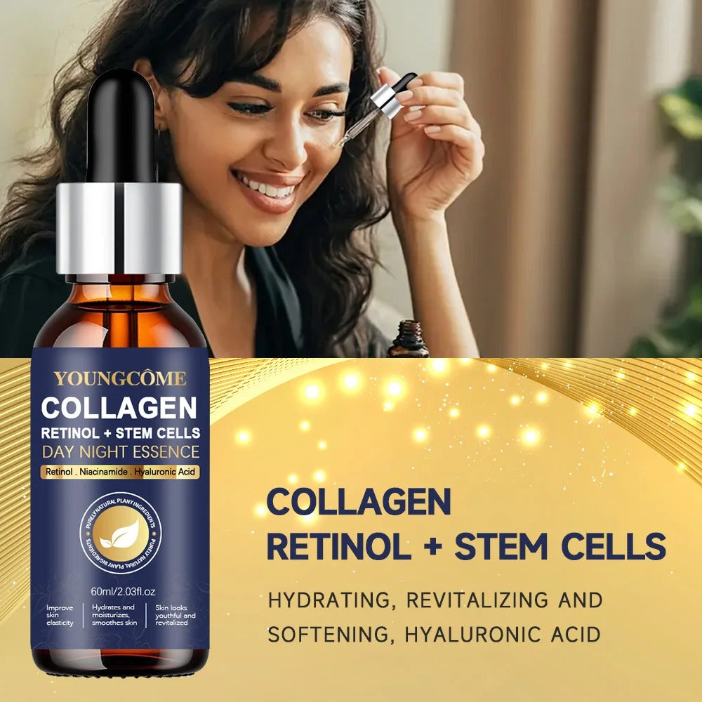 Neck & Face Night Cream Set with Retinol & Collagen