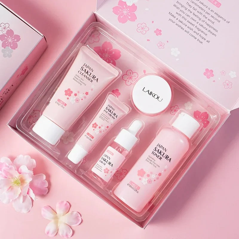 Sakura Skin Care Set – Moisturizing & Fine Line Care
