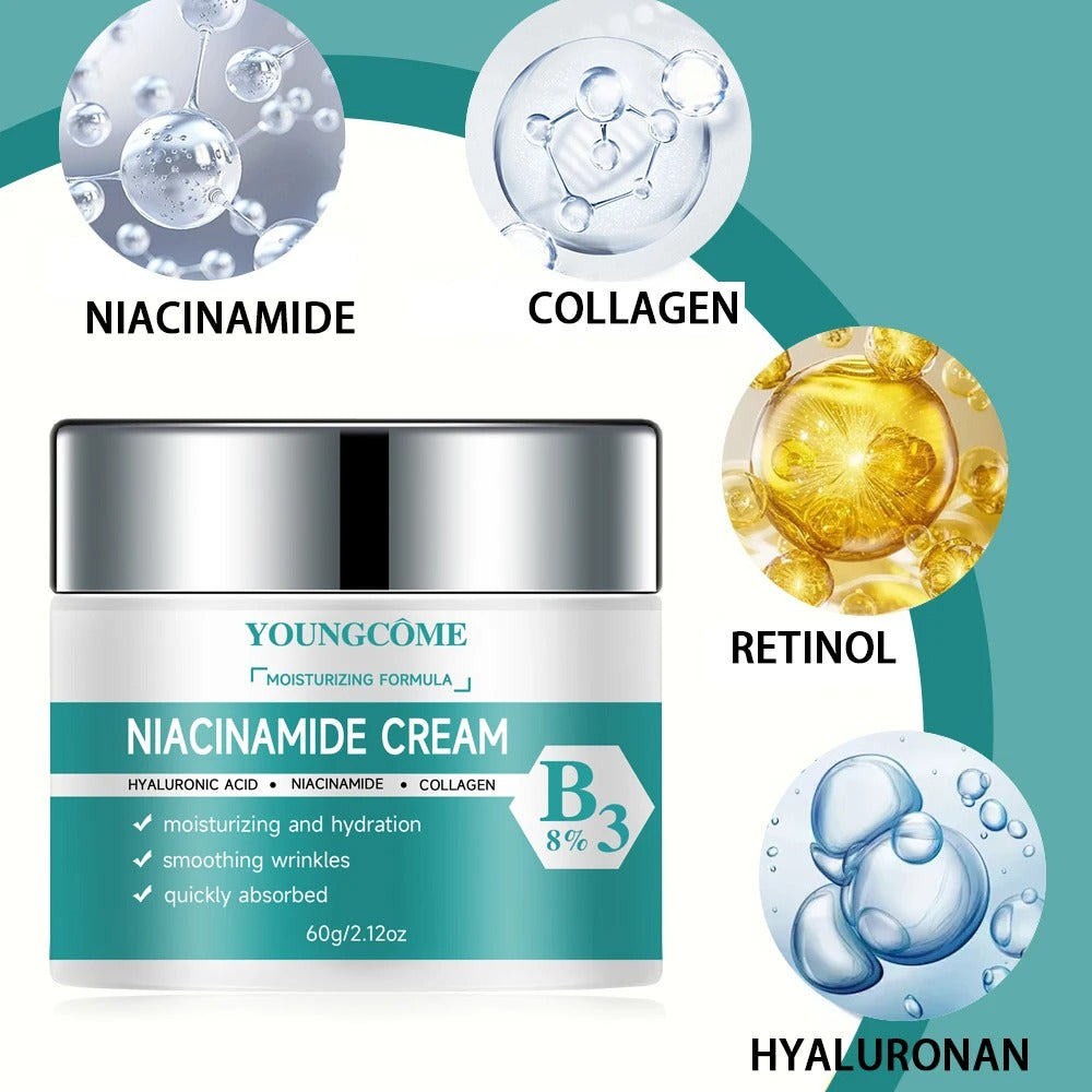 Niacinamide Moisturizing Face Cream with Hyaluronic Acid