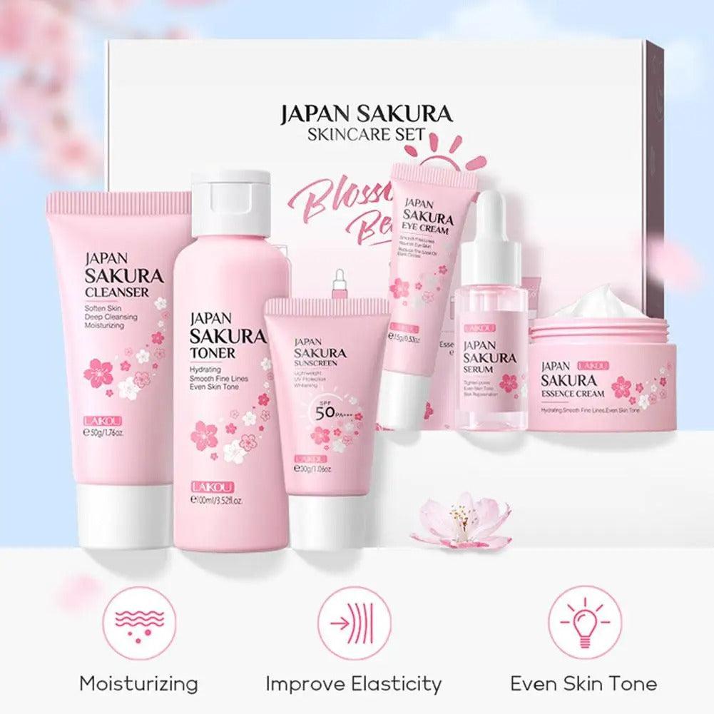 Sakura Flower of Youth Skin Care Sets