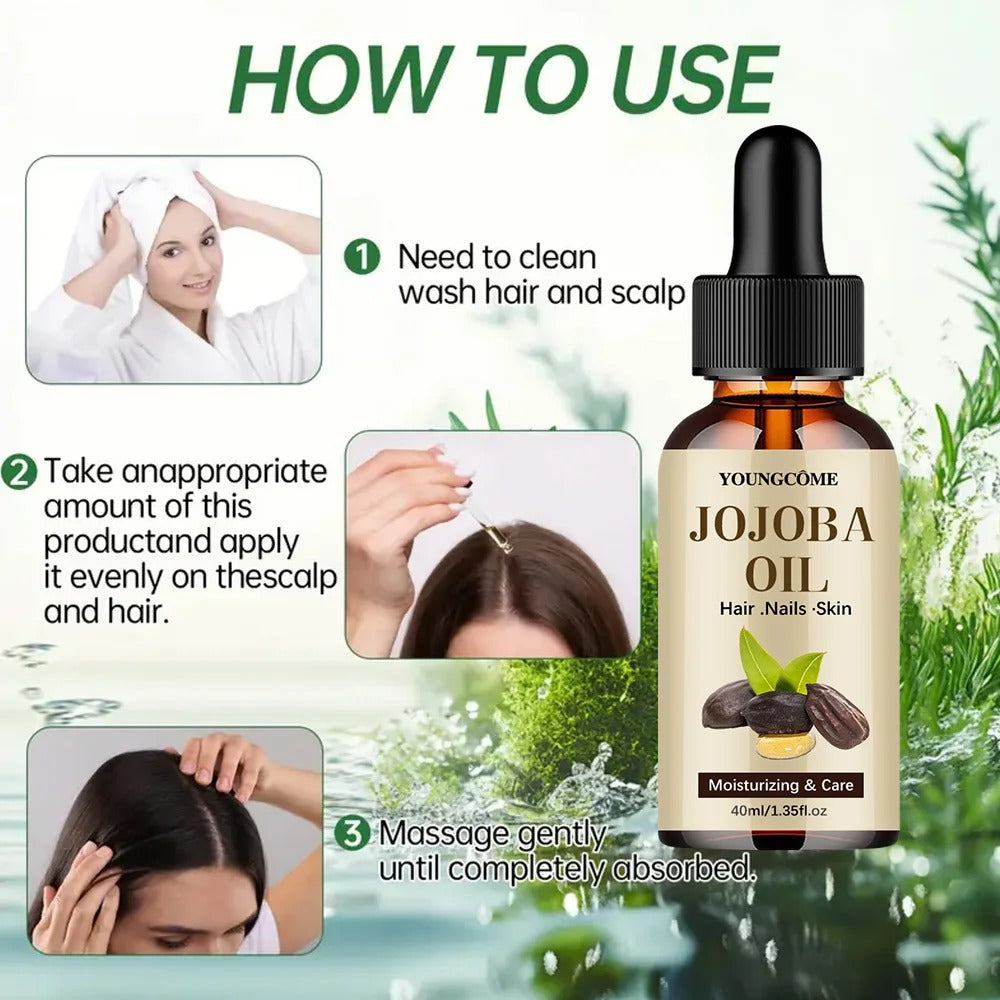Jojoba Oil Skin & Hair Care Essential Oil