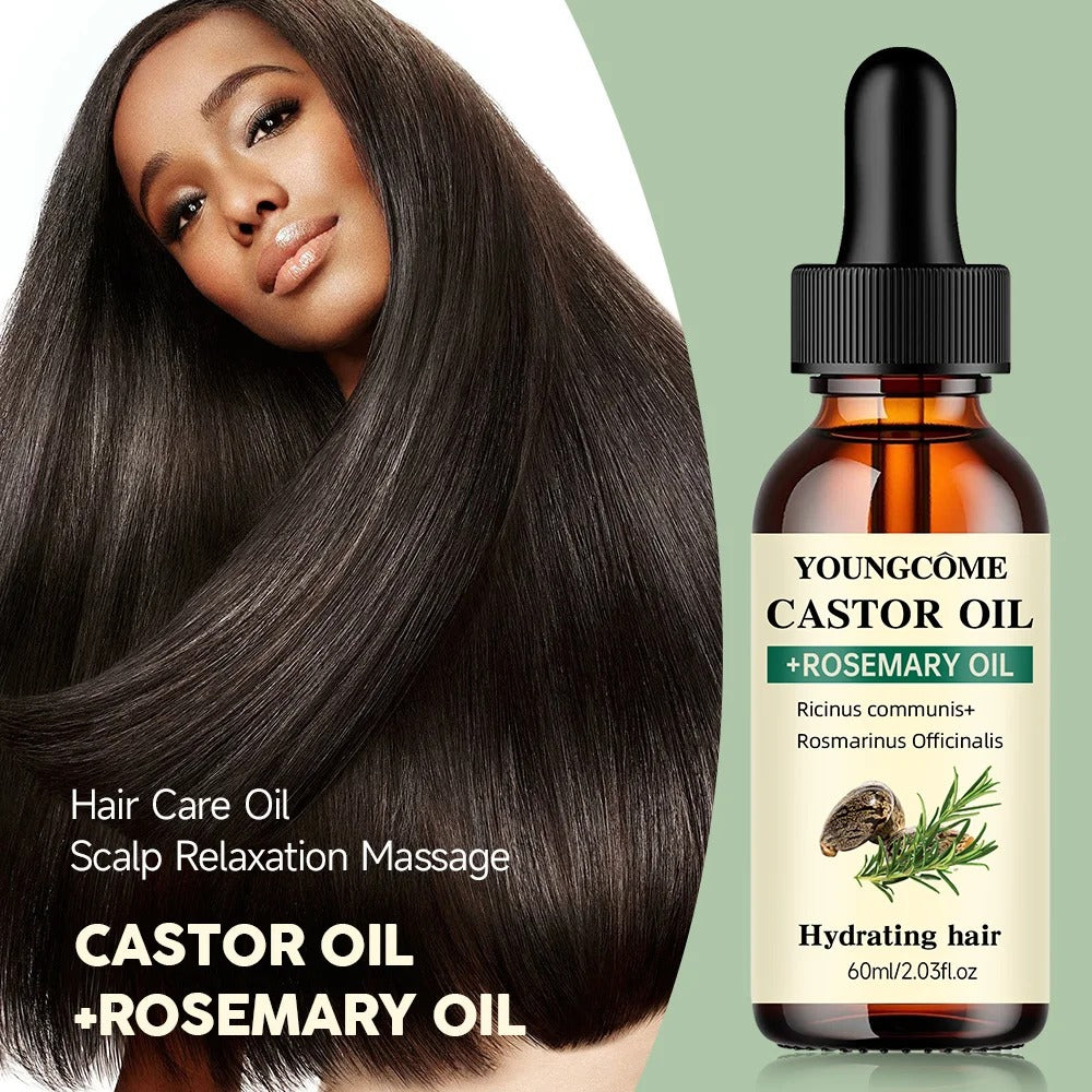 Mix Castor Oil and Rosemary Oil